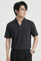 Turbo Regular-Fit Men's Polo Shirt In Black