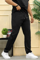 Prda Leenfort Stretch-Able Imported Slim-Fit Trouser In Black