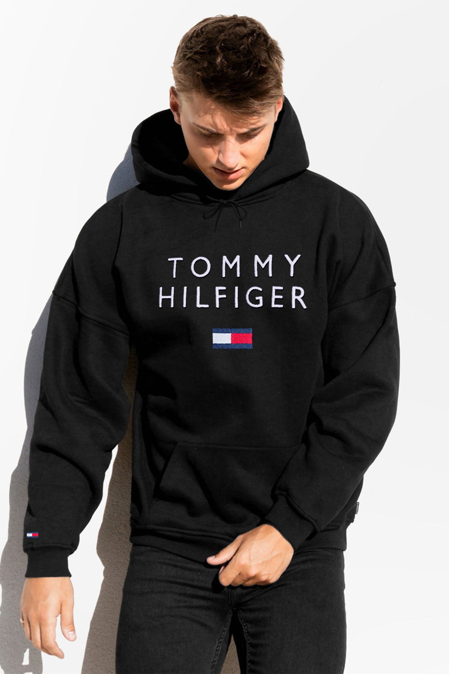 Tomy Hilfgr Luxury Design Essential Fleece Hoodie