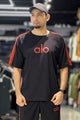 Alo Trendy Side Panel Stripe Men's Tee