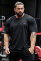Turbo Regular-Fit Round Neck Big & Tall Dry-fit Shirts