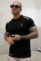 Turbo Elite Performance Series Dry-Fit Tee In Black