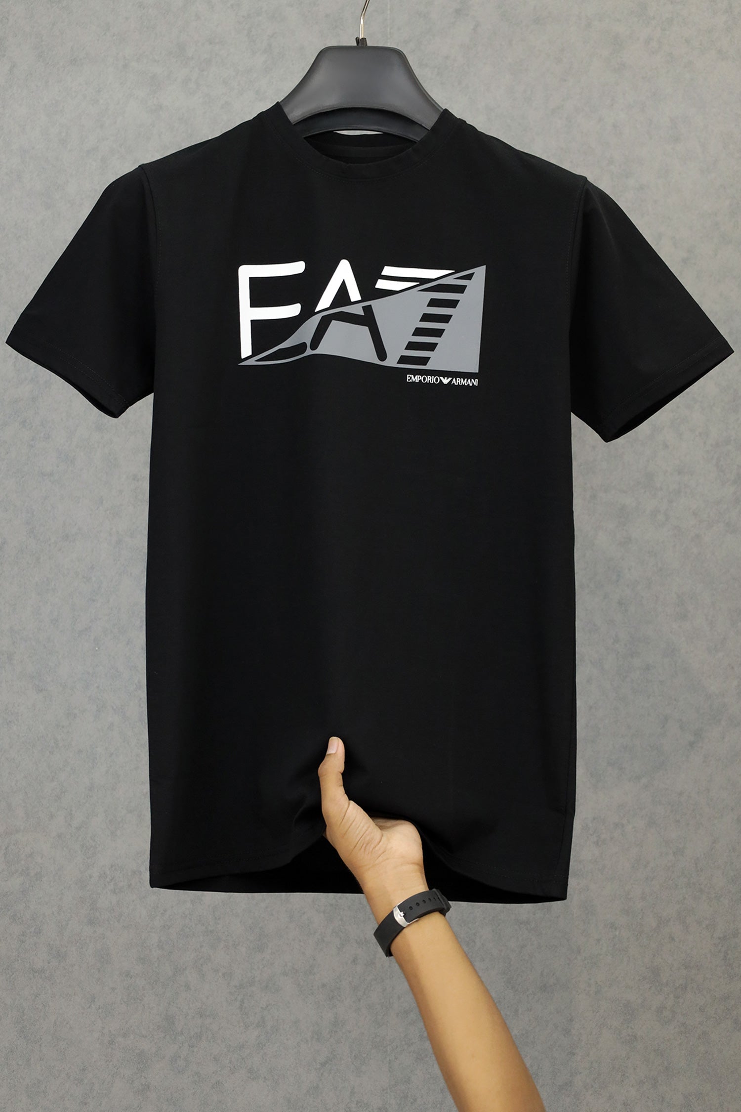 Armni Trendy Street Style Crew Neck Tee