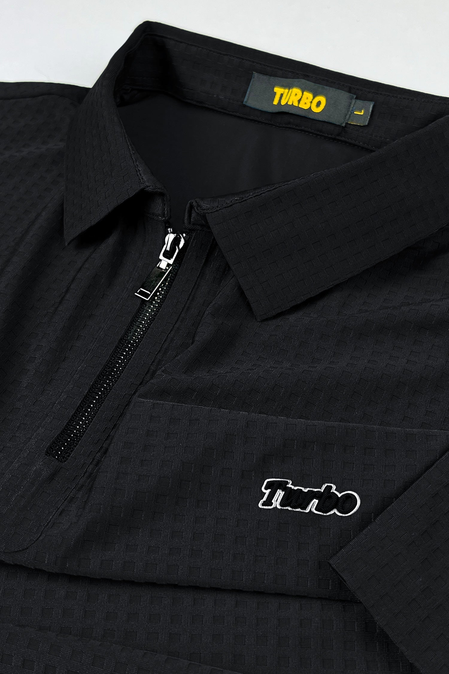 Turbo Holiday Outfit Stitchless Zip Style Men's Polo Shirt