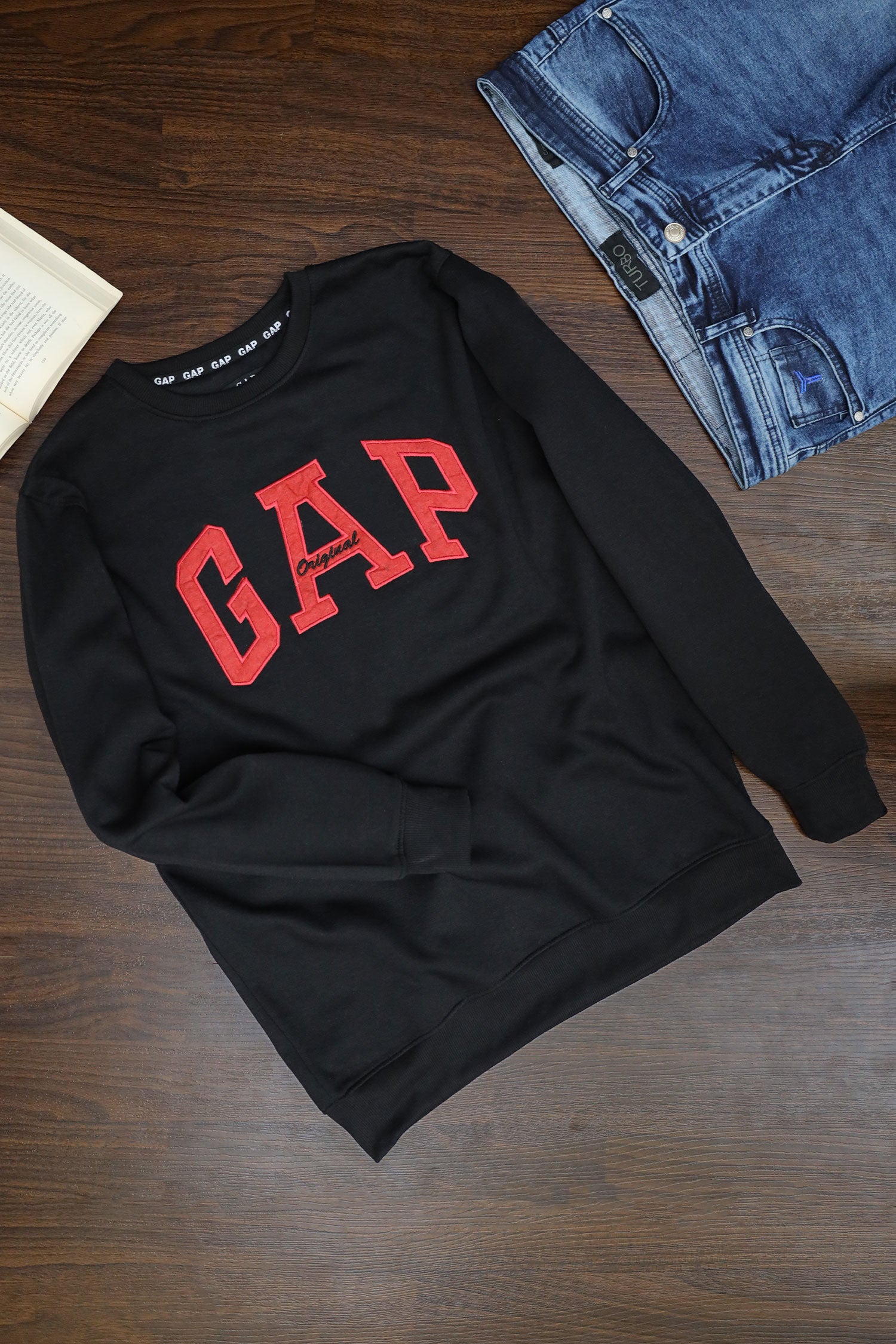 GP Aplic Arch logo Full Sleeves Men's Sweatshirt