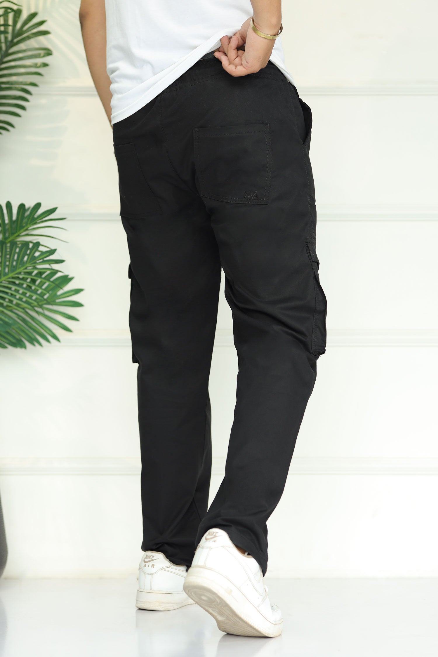 Turbo 'Recon' Division Zip-Detail Loose Bottom Cargo Trouser