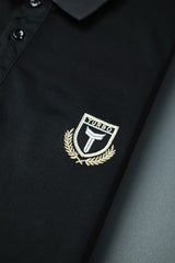 Turbo Traditional Costume Men's Polo Shirt In Black