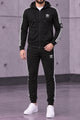 Adds Contrast Triple-Stripe Hooded Men's Co-Ord Set