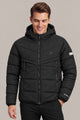 Nke Storm-Fit Windrunner Hooded Imported Puffer Jacket In Black