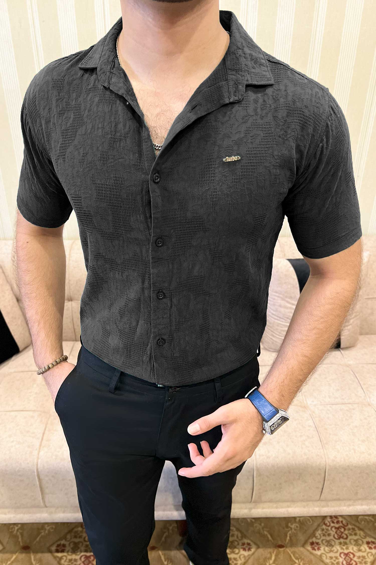 Turbo Artistic Touch Comfort Casual Shirt