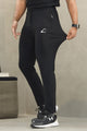 Gym Shrk Fitness Active Pro Men's Imp Dry-fit Trouser In Black