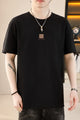 Alo Square Logo On Chest Men's T-Shirt