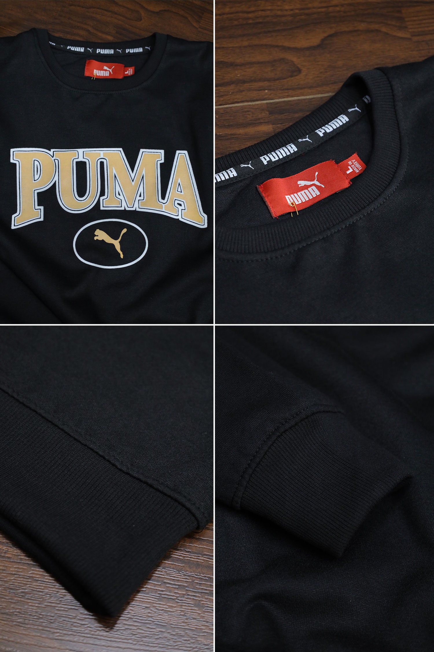 Pma Squad Graphic Crew Neck Full Sleeves Men's Sweatshirt