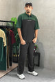 Turbo Colorblock Street Style Men's Co-Ord Set
