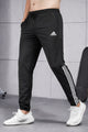 Adds Urban Stride Men's Dry-Fit Trouser In Black