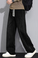 Turbo Casual Wide-Leg Denim Cargo Jeans