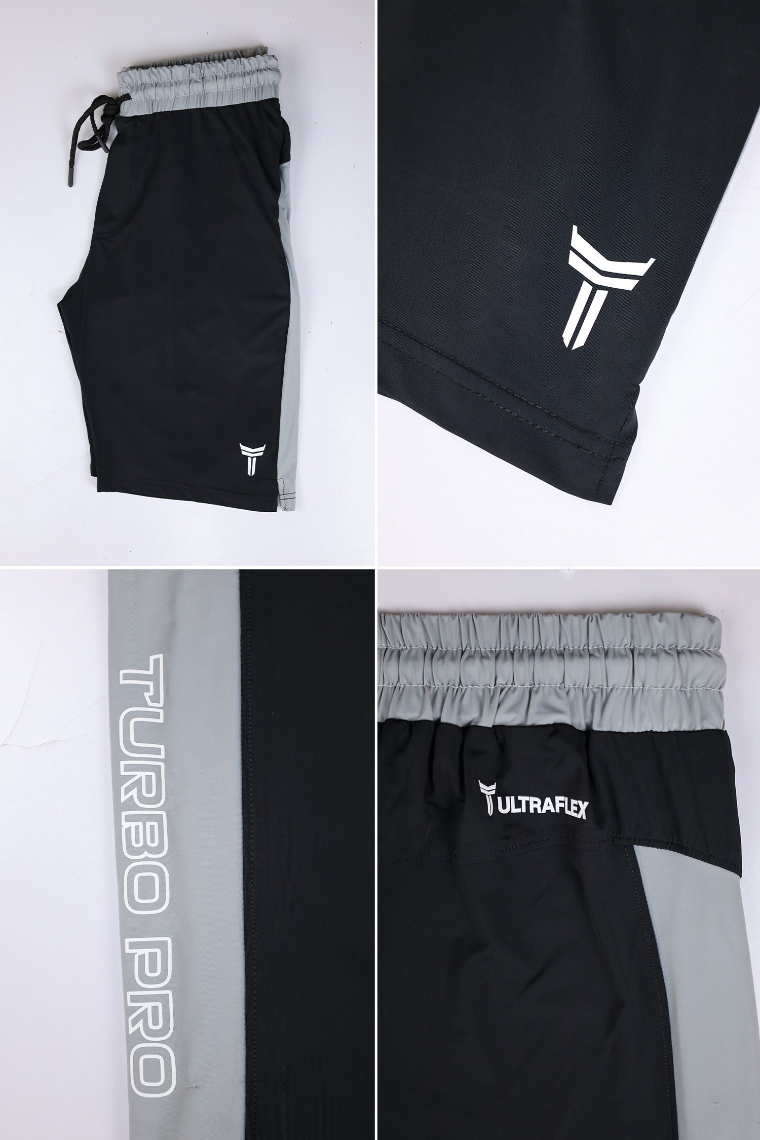 Turbo Ultra-Flex Pro Dry-Fit Training Men's Shorts In Black