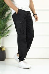 Turbo 6 Pockets Premium Cotton Gabardine Cargo Trouser