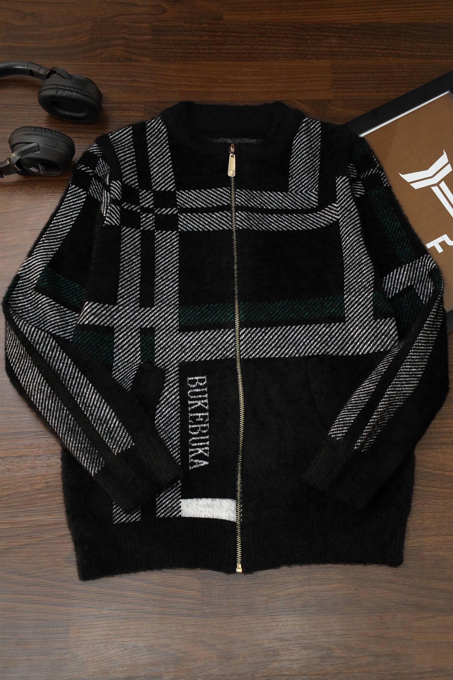 Turbo GirShy Zipper Men's Sweater