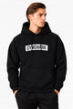 Gymshrk Worn Graphic Men's Hoodie