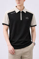 Turbo Constructed Fit Men's Polo Shirt In Black