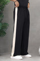 Turbo Jaxcion Striped Men's Trouser In Black