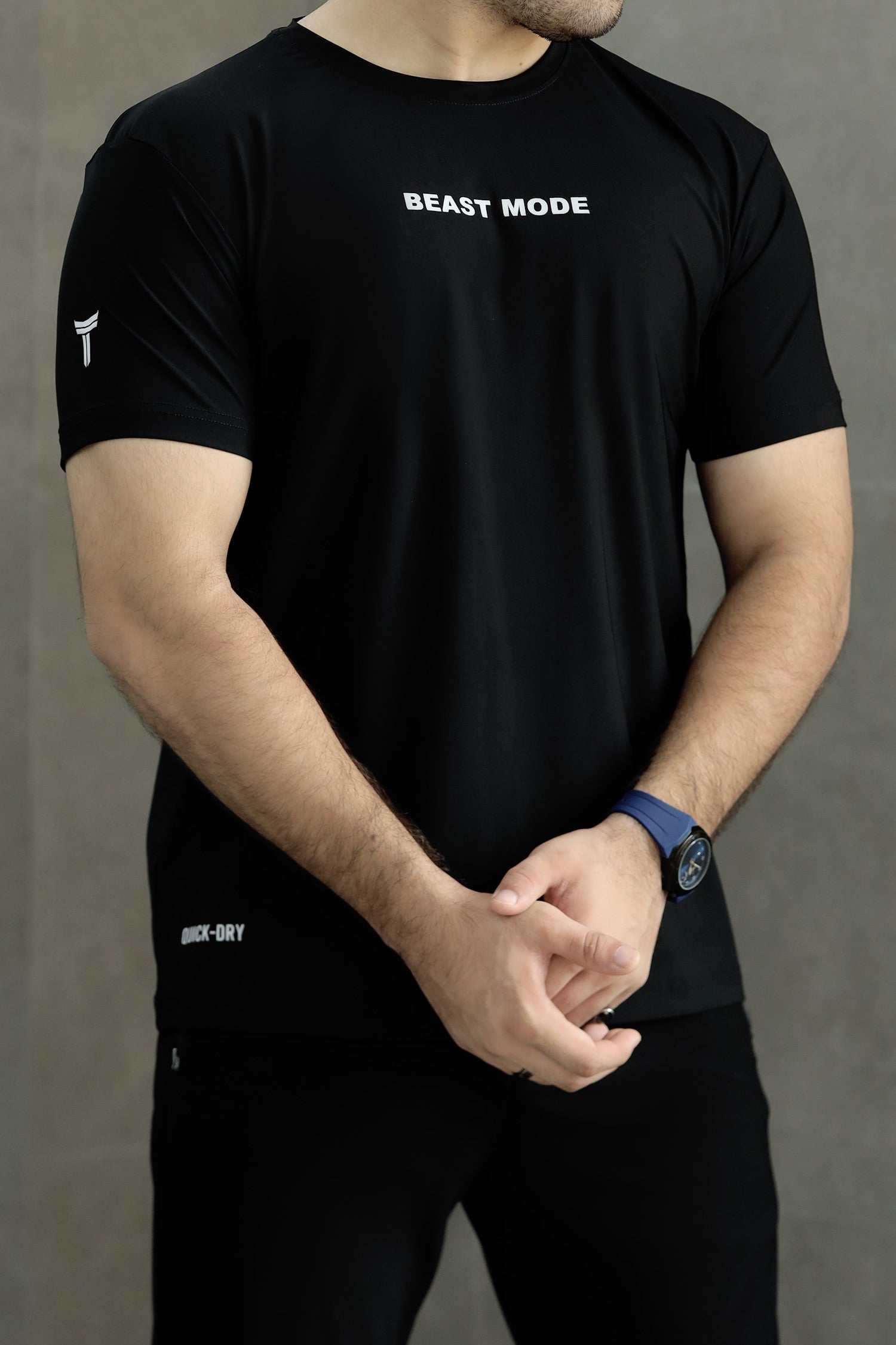 Turbo Gym Apparel Beast Mode Dry-Fit Tee