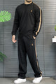 Polo Signature Side Stripe Men's Co-Ord Set In Black
