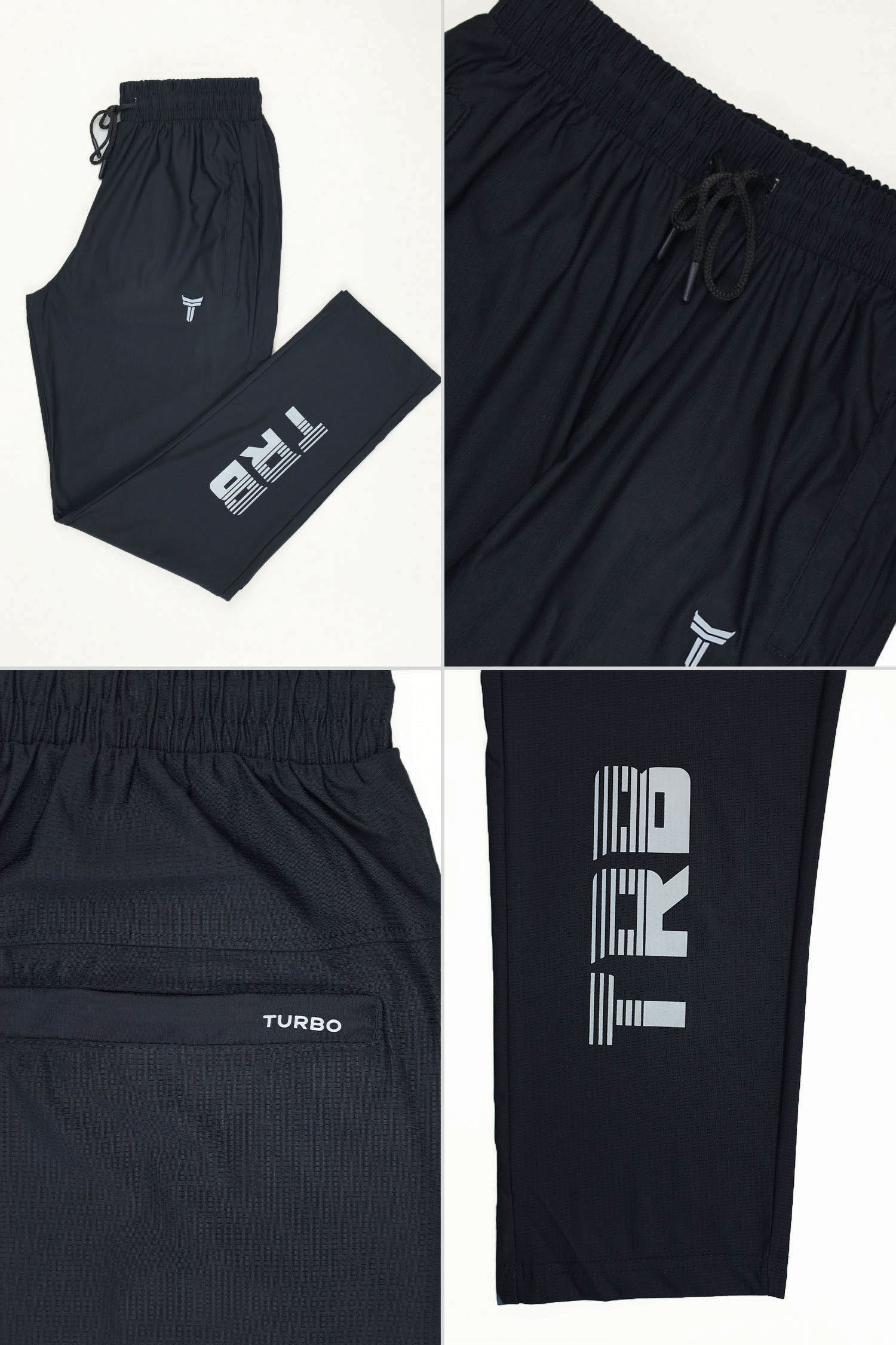 Turbo 'TRB Division' Sportswear Mesh Dry-fit Trouser
