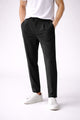 Turbo Double Buckle Closure Design Men's Imported Trouser