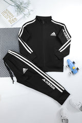 Adds Imported Multi-Slogans Unisex Kids Tracksuit