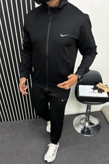 Nke Signature Slogan Sportswear Men Zipper Tracksuit