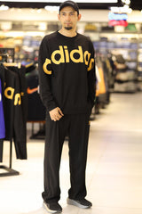 Adds Spellout Crew Round Neck Tracksuit