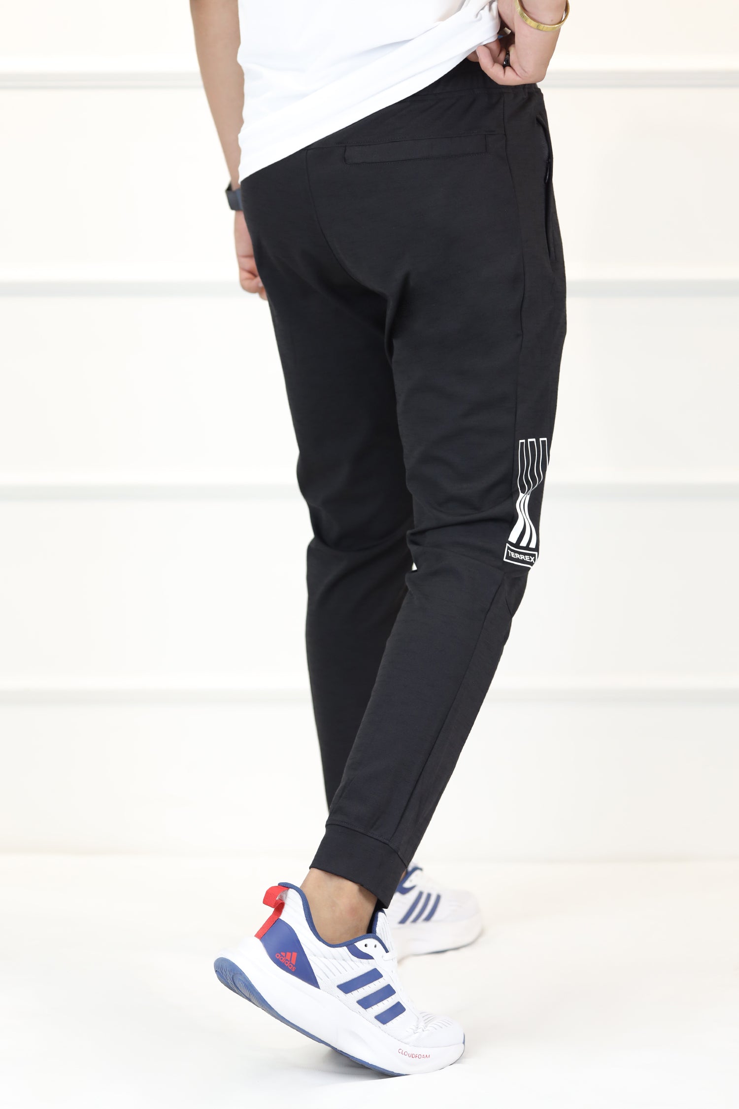 Adds Terrx It Premium Stretch Sportswear Trouser In Black