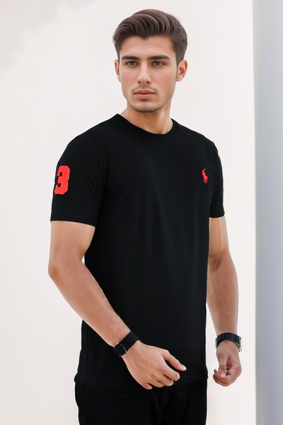 Raph Luren Polo Round Neck T-Shirt