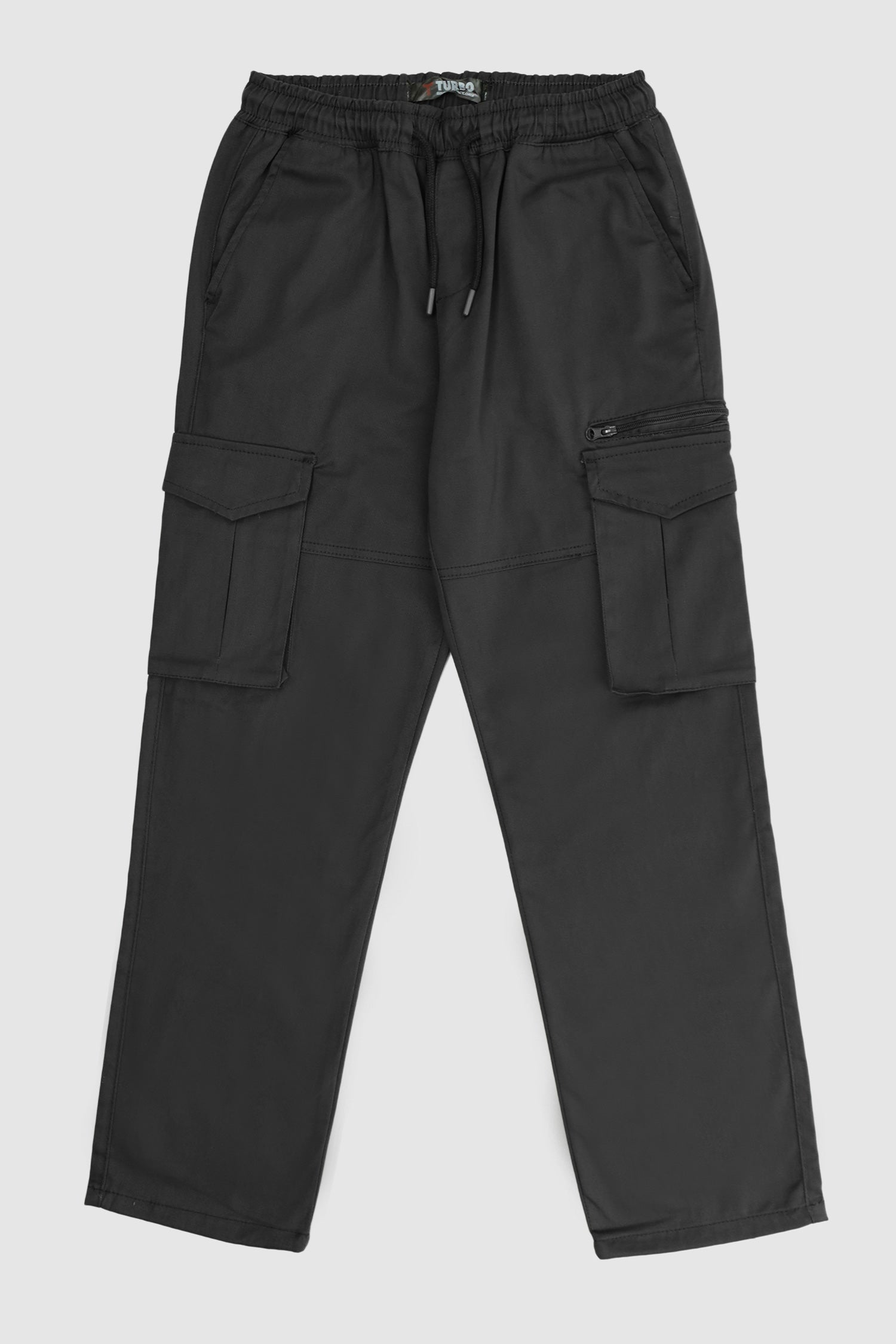 Turbo 'Recon' Division Zip-Detail Loose Bottom Cargo Trouser