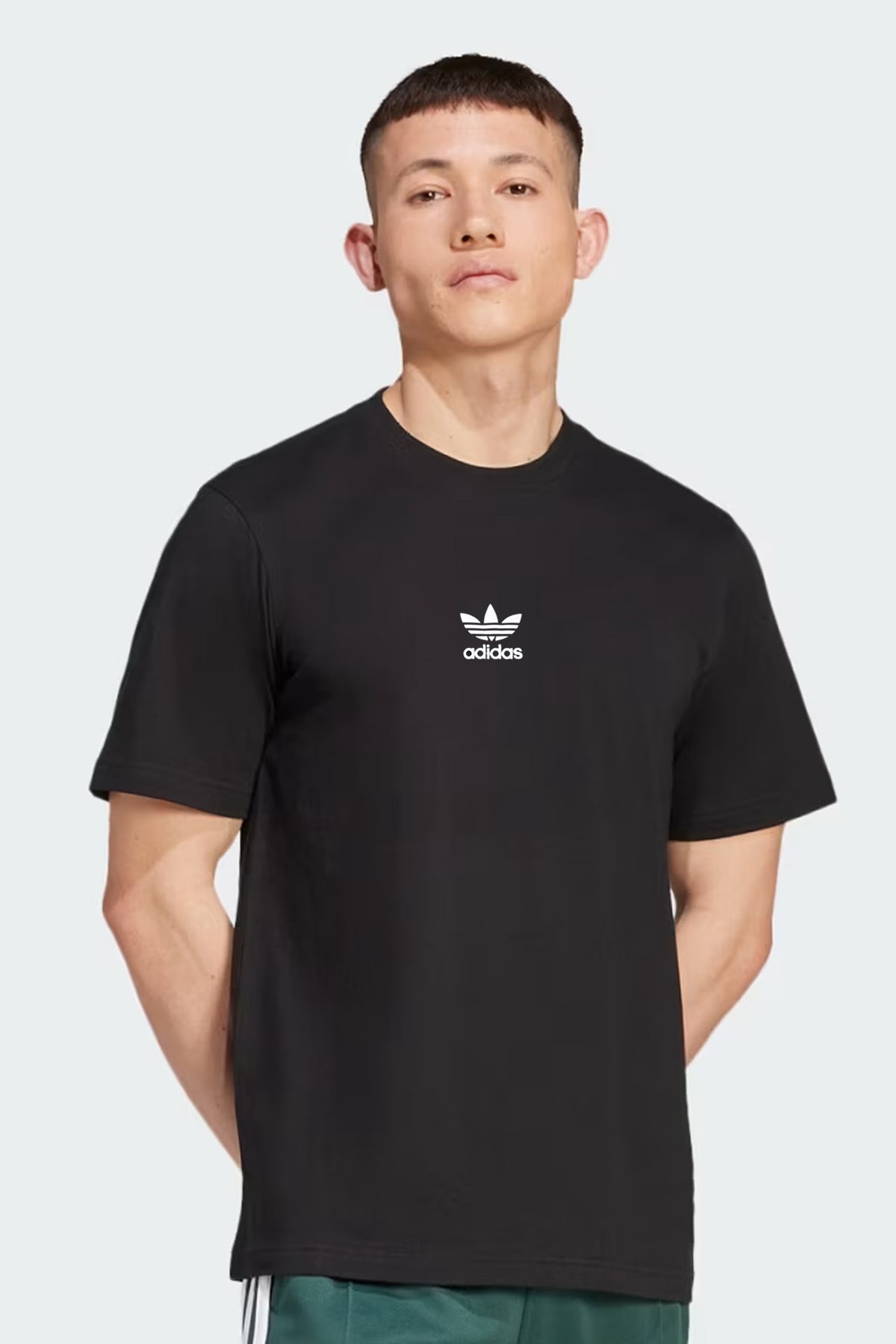 Adds Printed Logo Training Dry-Fit Tee In Black
