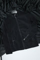 Winter Essential Imported Suede Leather Jacket In Black