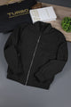 Regular Fit Club Imported Light Weight Jacket In Black