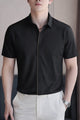 Men's Various Textured Silk Casual Shirt