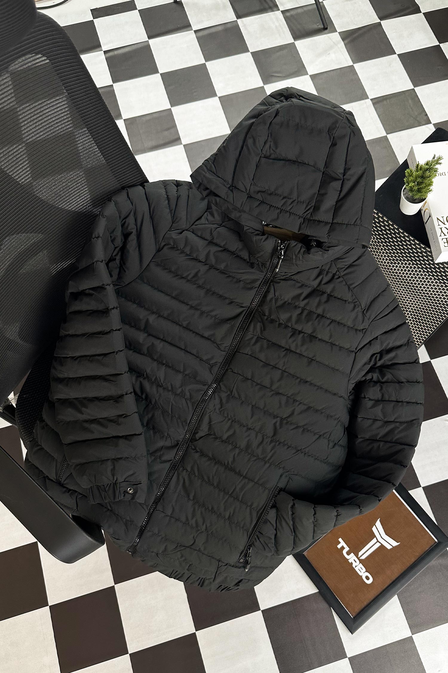 Windbreaker Thin Hooded Bubble Padded Imported Puffer Jacket