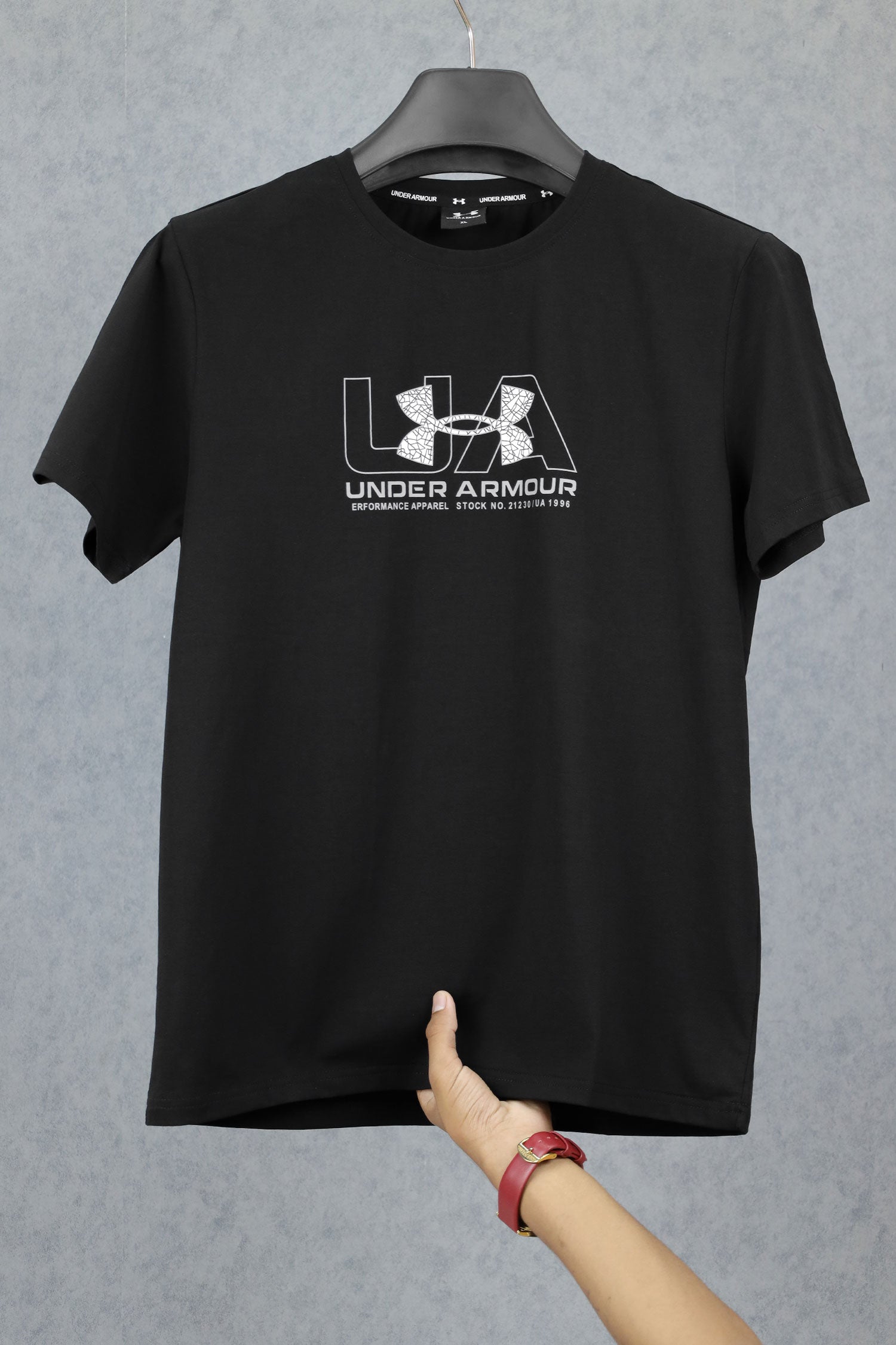 Undr Armr Short Sleeve Shirt Imported Round Neck T-Shirt