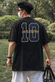 Turbo Ten Dynasty Men's Graphic Tee In Black