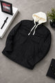 Men's Casual Quilted Detachable Hood Imported Puffer Jacket