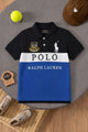 Plo Rph Lren Custom Fit In Two-Tone Younger Kids Polo Shirt