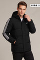 Adds Two-Way Hooded Insulated Imported Puffer Jacket