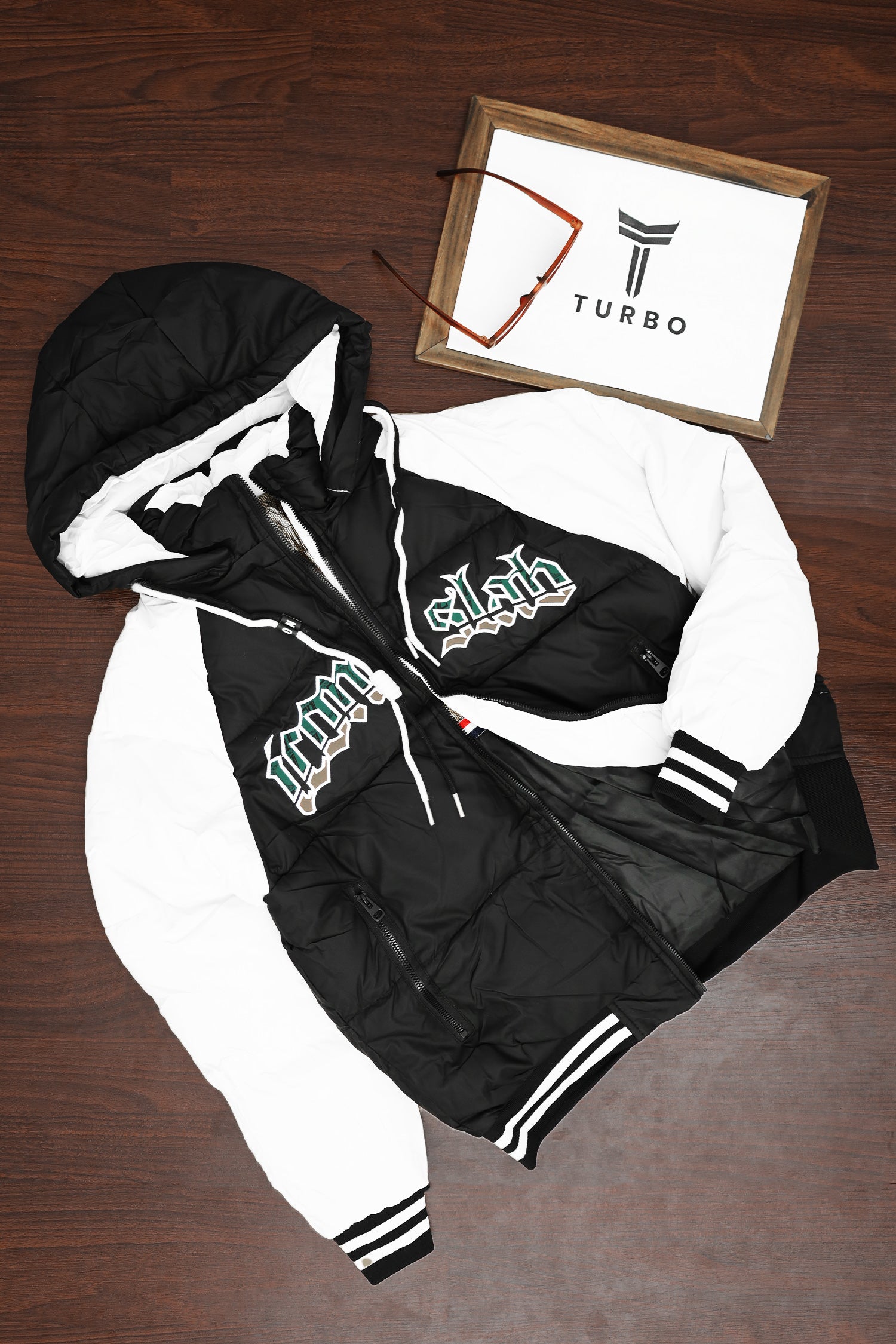 Custom Varsity Style Comfy Imported Puffer Jacket