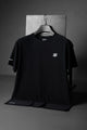 Skchr Activewear Essential Imp Dry-Fit Tee In Black