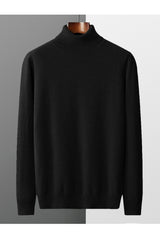 Turtleneck Cashmere High Neck In Black