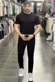 Turbo Zip-Neck Top Style Men's Tracksuit